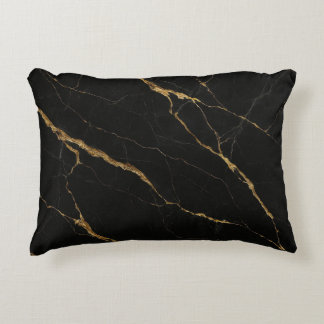 Cojín Decorativo Marble negro de lujo