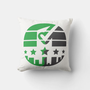 Cojín Decorativo Marca de Verificación de la Unidad
