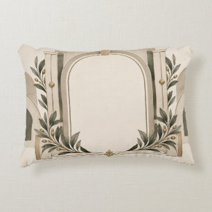 Cojín Decorativo Marco de herencia de olivo arco