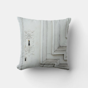 Cojín Decorativo Marco de madera blanca