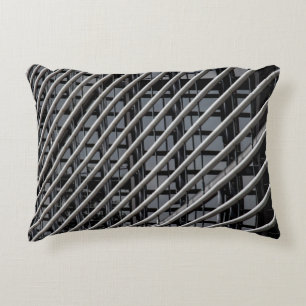 Cojín Decorativo Marco metalizado gris