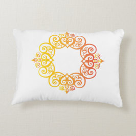 Cojín Decorativo Marco Ornamental Antiguo Borde Decorativo Elegante