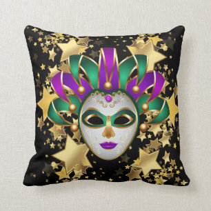 Cojín decorativo Mardi Gras