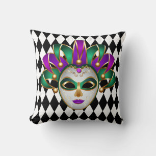 Cojín decorativo Mardi Gras