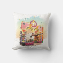 Mardi Gras Arch Galveston, inspirado en las acuare