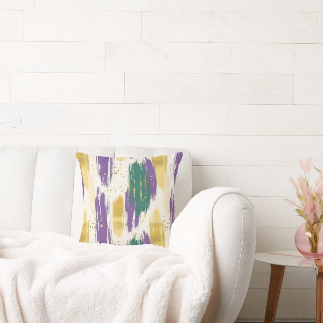 Cojín Decorativo Mardi Gras Decorative Home Decor (Sofá)