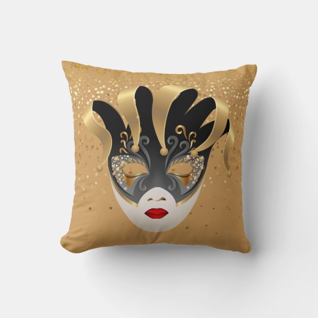 Cojín Decorativo Mardi Gras Pillow (Anverso)