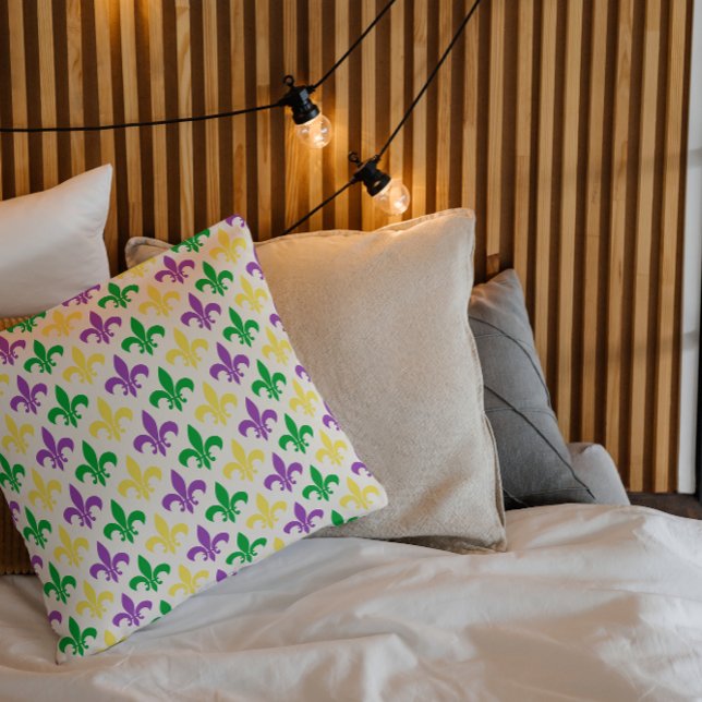Cojín Decorativo Mardi Gras Pillow (Subido por el creador)