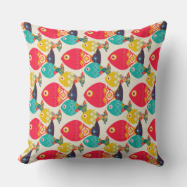 Cojín Decorativo marfil de geo