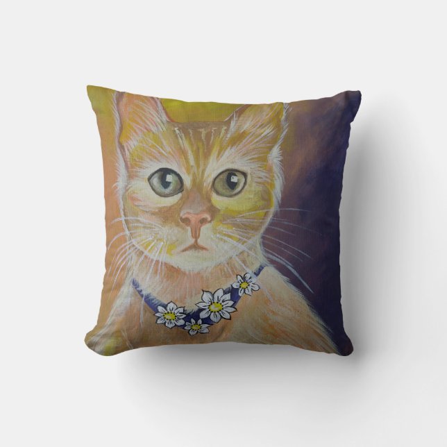 Cojín Decorativo Margarita (Anverso)