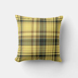 Cojín Decorativo Margarita Africana Cuadro Amarillo y Verde