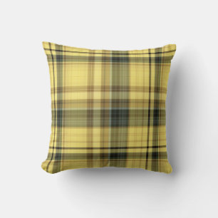Cojín Decorativo Margarita Africana Cuadro Amarillo y Verde