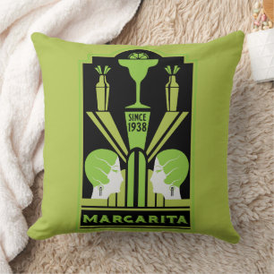 Cojín Decorativo Margarita Art Deco Cocktail