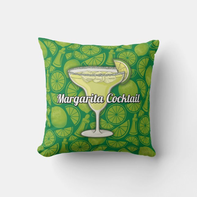 Cojín Decorativo Margarita Cocktail (Anverso)