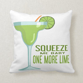 Cojín Decorativo Margarita Cocktail | Squeeze Me Baby Una Lime Más