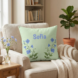 Cojín Decorativo Margarita floral moderna personalizada linda elega