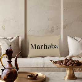 Cojín Decorativo Marhaba - simple saludo árabe
