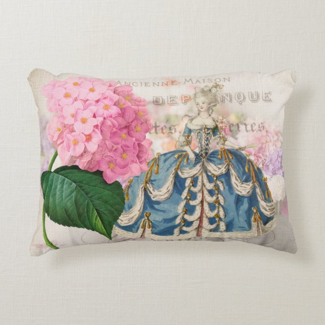 Cojín Decorativo Marie Antoinette Lumbar Pillow (Anverso)