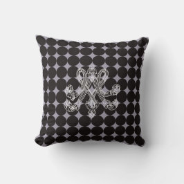 Cojín Decorativo Marie Antoinette – Monogramm – Monogram initials