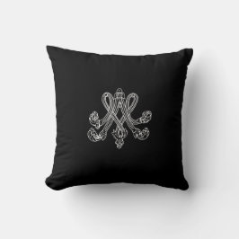 Cojín Decorativo Marie Antoinette – Monogramm – Monogram initials