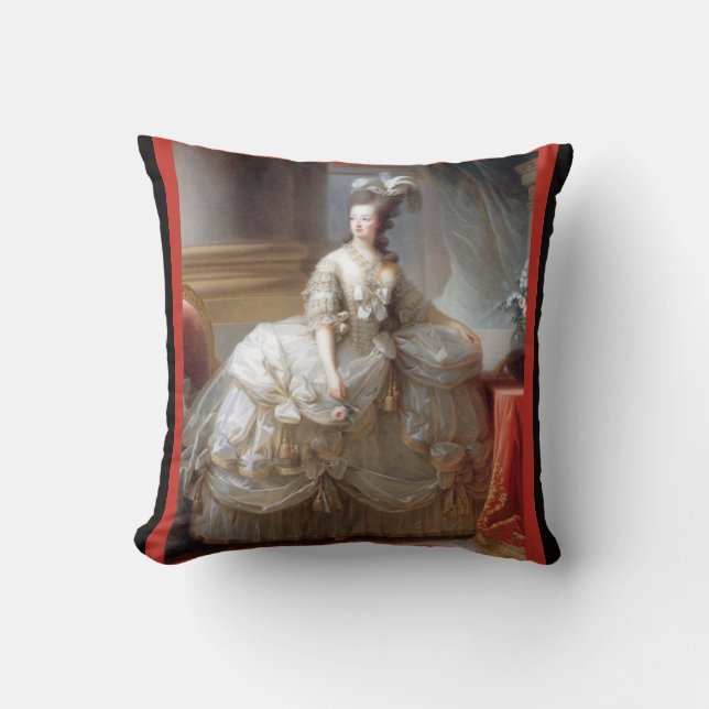 Cojín Decorativo Marie Antoinette Pillow Cushion (Anverso)