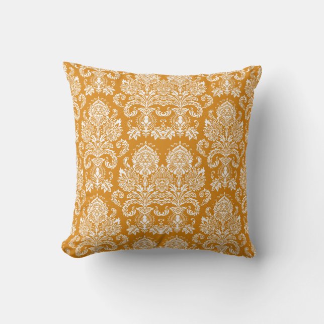 Cojín Decorativo Marigold Victorian Damask (Anverso)