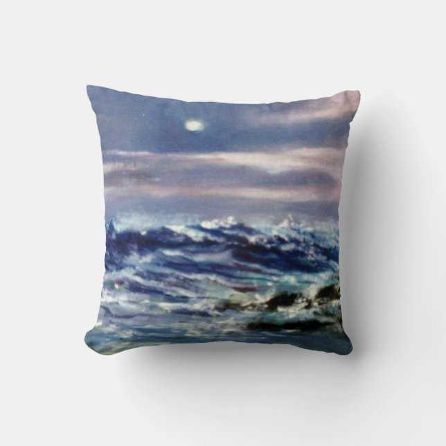 Cojín Decorativo Marina/Mariña/Seascape (Anverso)