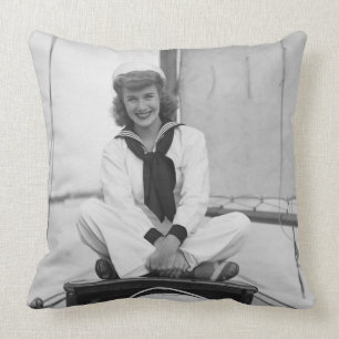 Cojín Decorativo Marinero de la mujer