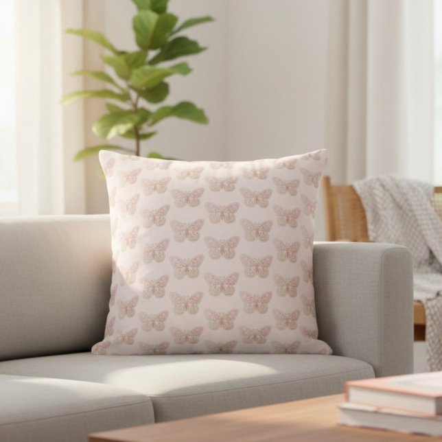 Cojín decorativo mariposa (Subido por el creador)