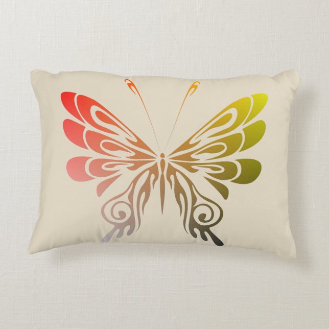 Cojín Decorativo Mariposa (Reverso)