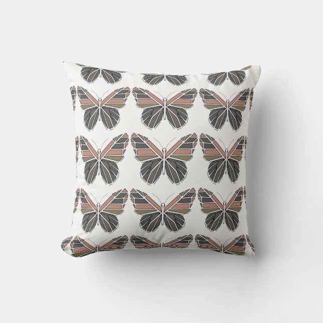 Cojín Decorativo Mariposa (Anverso)