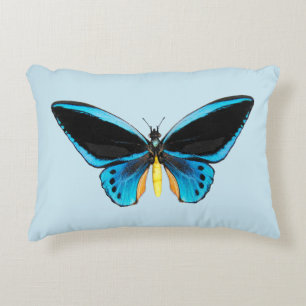 Cojín Decorativo Mariposa Ala de Pájaro