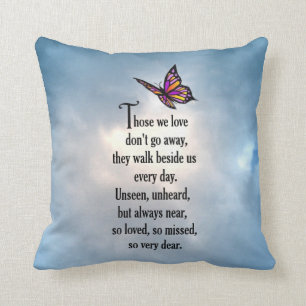 Cojín Decorativo Mariposa "amada tan "