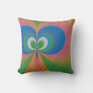 Cojín Decorativo Mariposa Azul