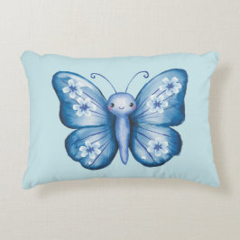 Cojín Decorativo Mariposa azul