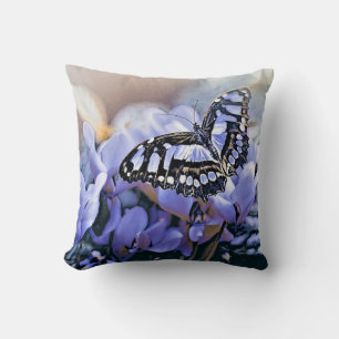 Cojín Decorativo Mariposa azul