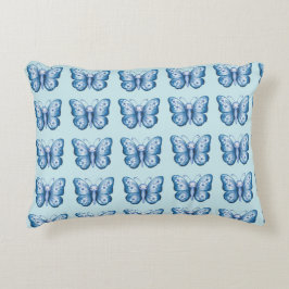 Cojín Decorativo Mariposa azul