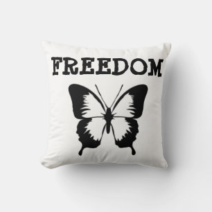 COJÍN DECORATIVO MARIPOSA DE LIBERTAD