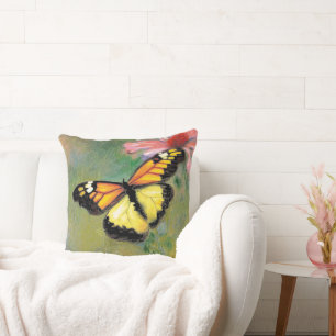Cojín Decorativo Mariposa de verano de primavera - Pillow