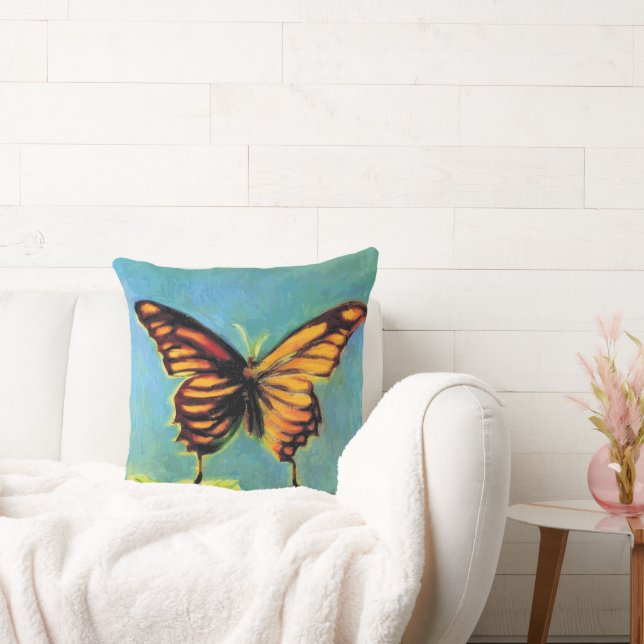 Cojín Decorativo Mariposa de verano de primavera - Pillow (Sofá)