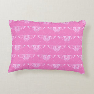 Cojín Decorativo Mariposa Deco estilizada - rosa orquídea