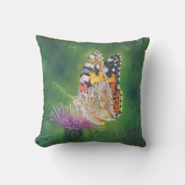 Cojín Decorativo Mariposa en Cushion de flores