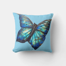 Cojín Decorativo Mariposa en el agua