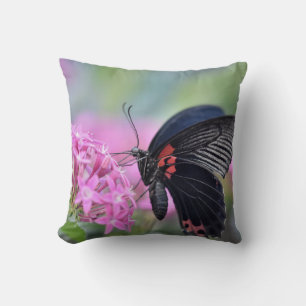 Cojín Decorativo Mariposa en flor