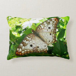Cojín Decorativo Mariposa en Fotografía de Naturaleza Tropical de J