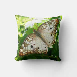 Cojín Decorativo Mariposa en Fotografía de Naturaleza Tropical de J