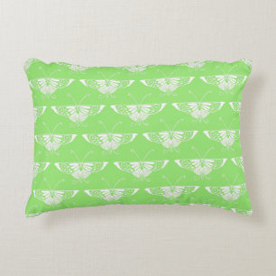 Cojín Decorativo Mariposa estilizada Deco - verde lima