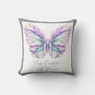 Cojín Decorativo Mariposa holográfica Diseño de marca "Pure Comfort