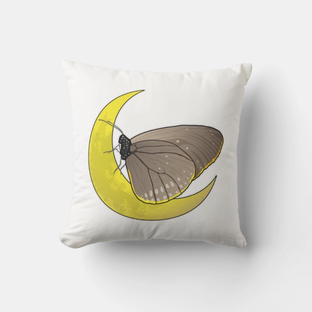 Cojín Decorativo Mariposa Moon (Anverso)