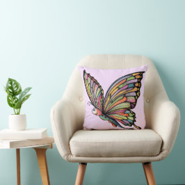 Cojín Decorativo Mariposa personalizado